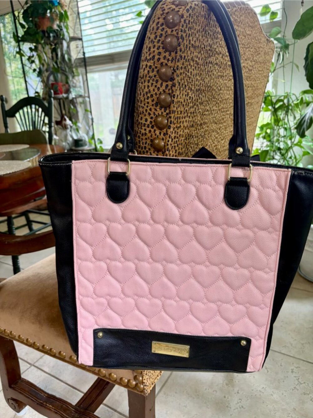 Betsy Johnson Bow tote.